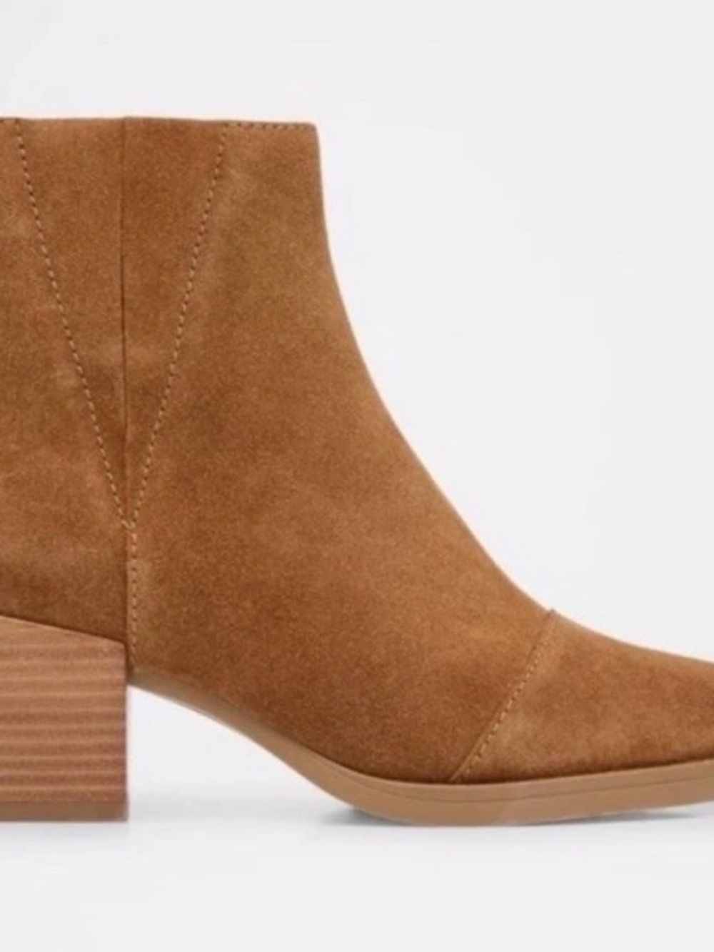 rag & bone khaki Dart Suede Block-Heel Ankle Boot